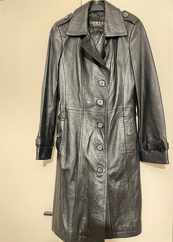Derimod gerçek deri trençkot - Görsel 2