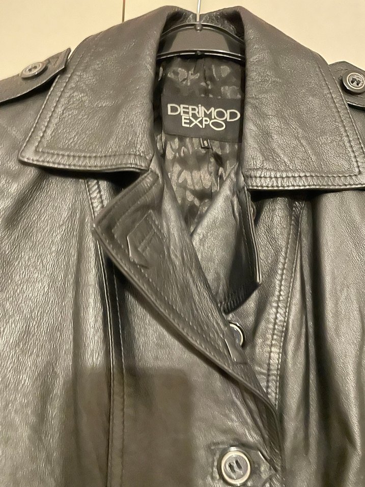 Derimod gerçek deri trençkot - Görsel 3