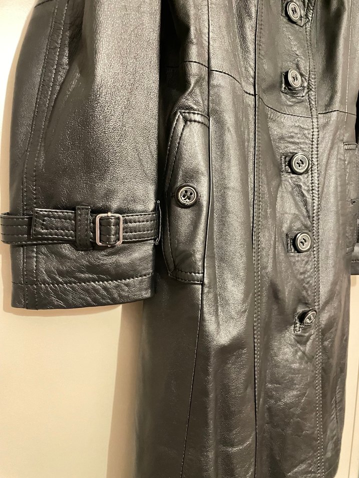 Derimod gerçek deri trençkot - Görsel 5