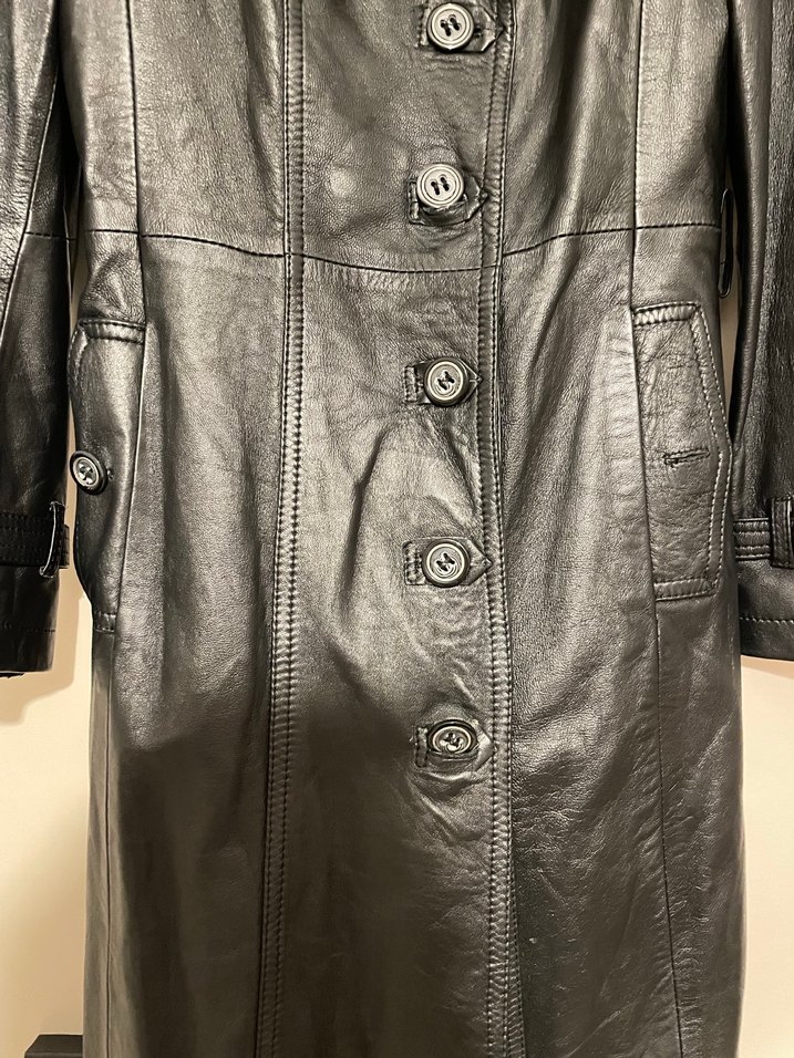 Derimod gerçek deri trençkot - Görsel 4