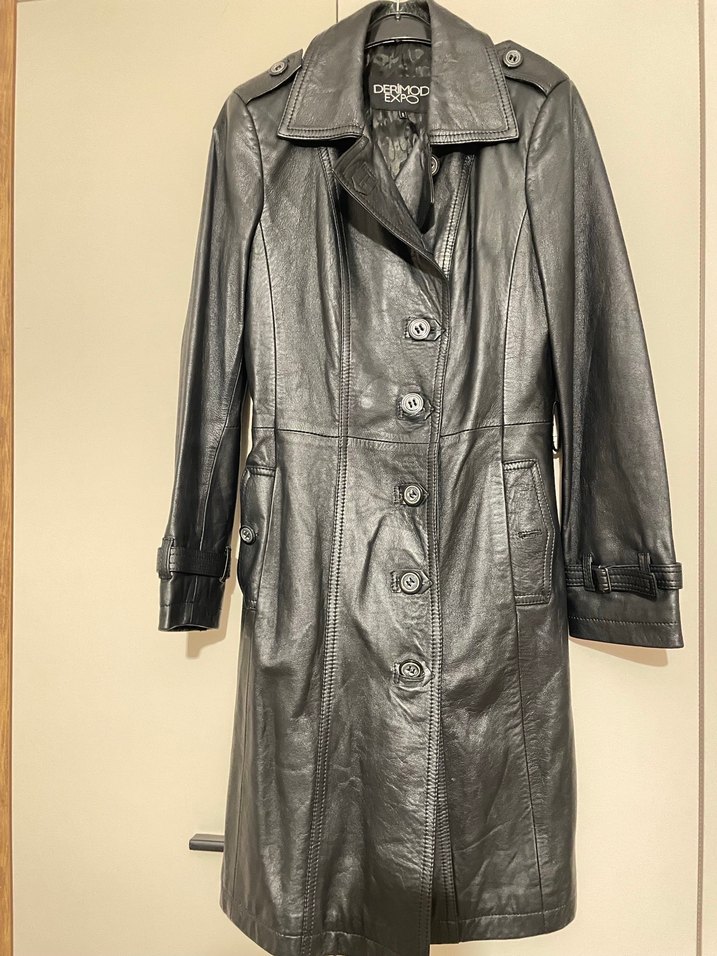 Derimod gerçek deri trençkot - Görsel 2