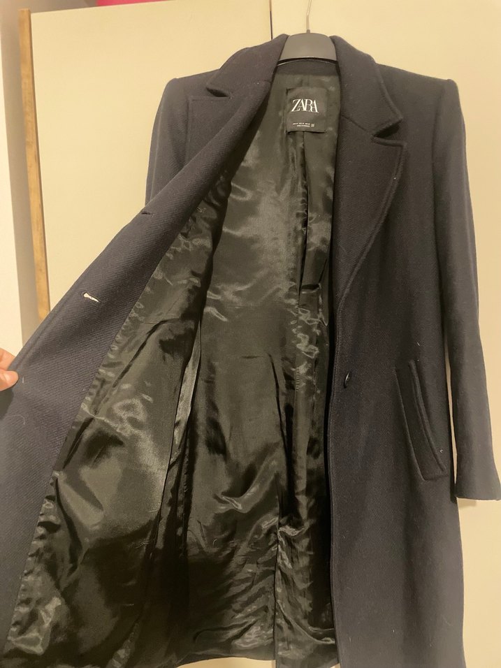 Zara kaşe kaban - Görsel 2