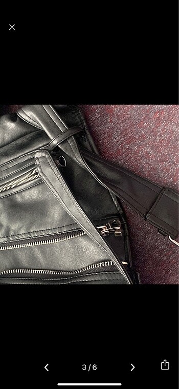 Stradivarius Deri ceket