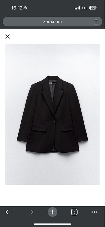 ZARA BLAZER CEKET