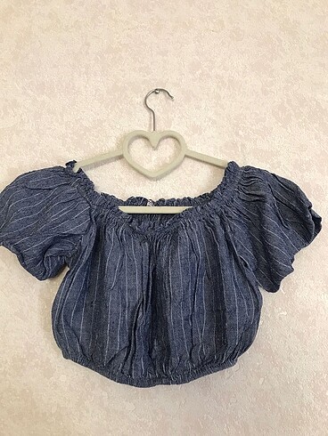 Pull&Bear crop bluz