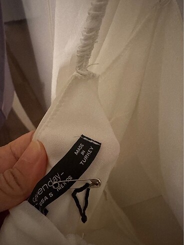 Beyaz Abiye Elbise - Görsel 4