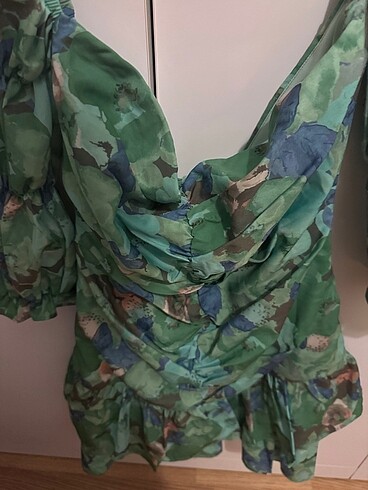 Yeşil Davet Elbisesi - Görsel 2