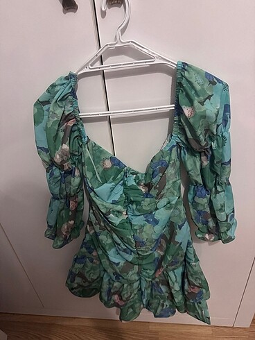 Yeşil Davet Elbisesi - Görsel 3