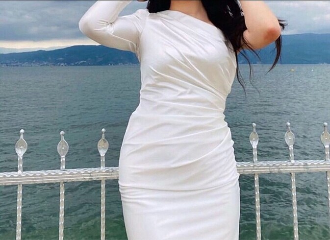 Mini elbise nikah elbisesi - Görsel 3