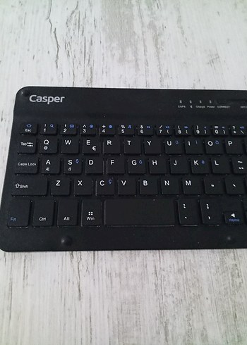Casper Siyah Kablosuz Klavye - Görsel 2