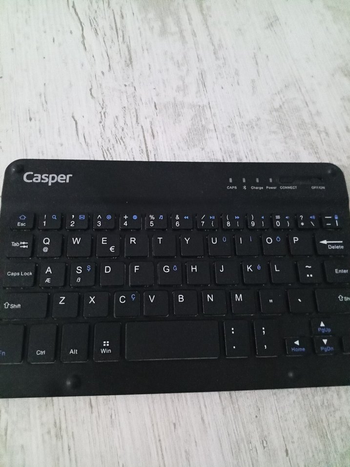 Casper Siyah Kablosuz Klavye - Görsel 3