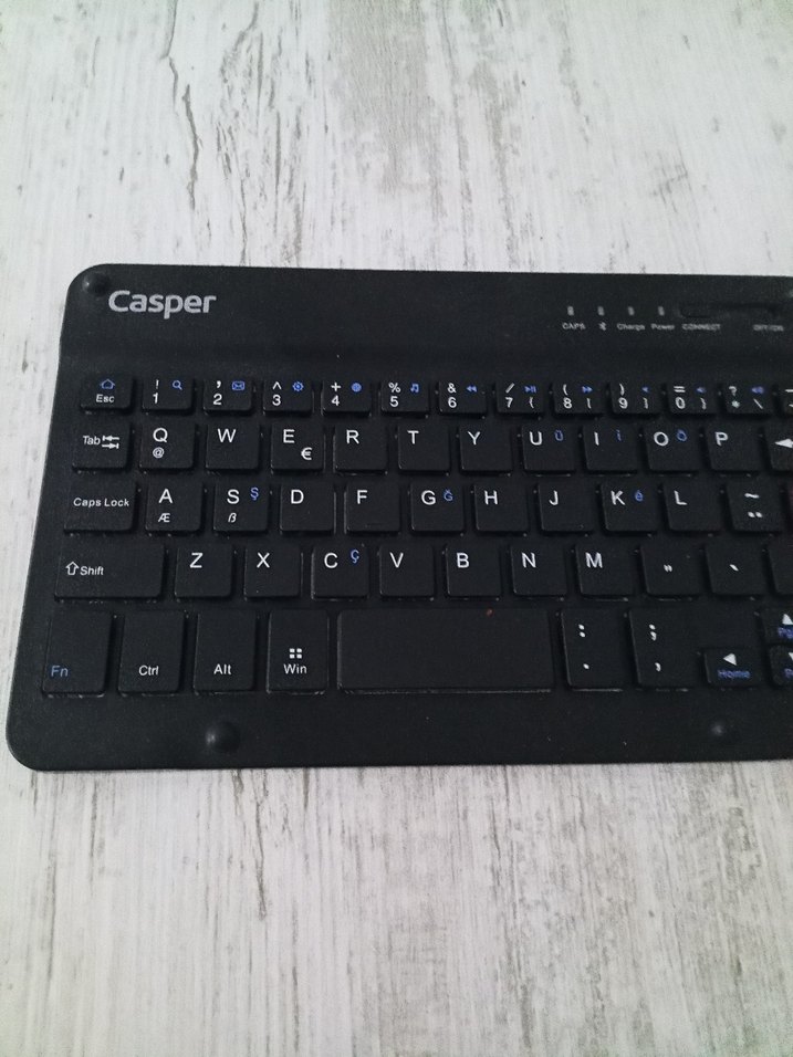 Casper Siyah Kablosuz Klavye - Görsel 2