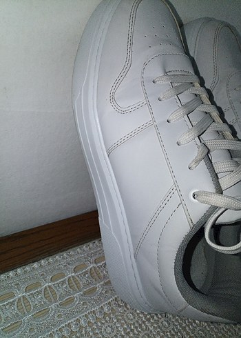 Beyaz Platform Spor Ayakkabı - Görsel 2