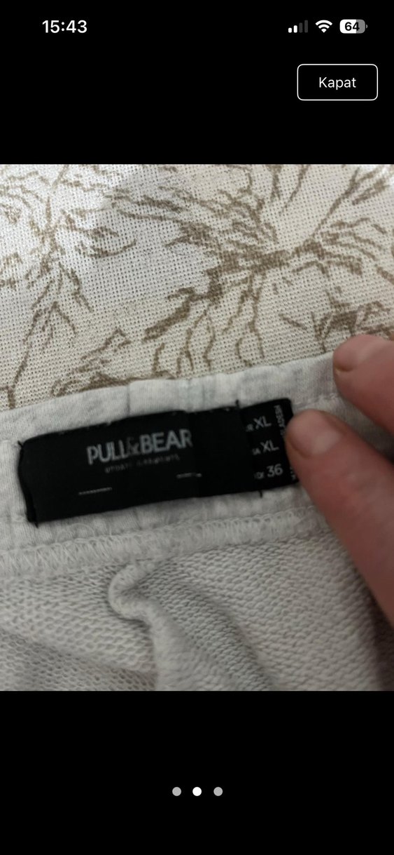 Gri Rahat Kesim Eşofman Altı - Görsel 2