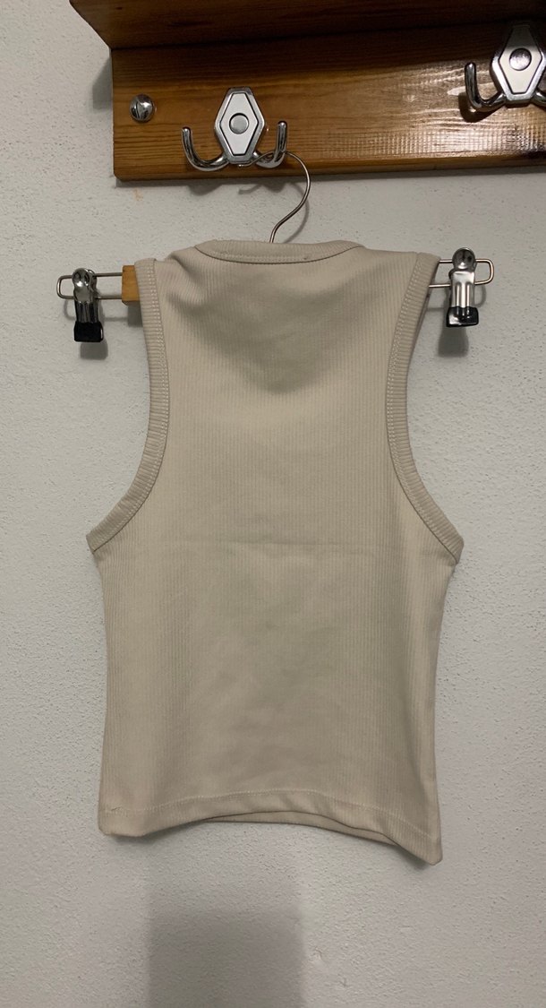 Bej crop - Görsel 2