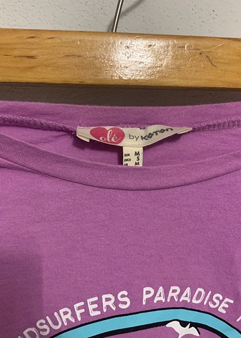 Rahat Kesim Mor Tişörtü - Görsel 3