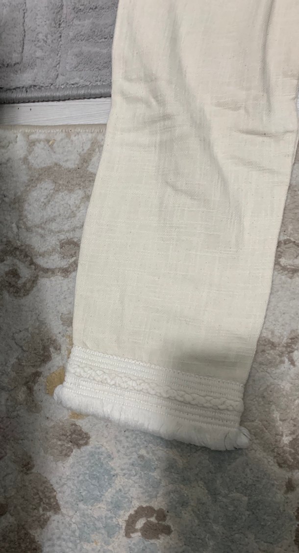 Düğmeli bej KadınTakım - Görsel 4