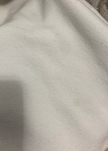 Gri Baskılı Kadın Sweatshirt Yarım Fermuarlı - Görsel 4