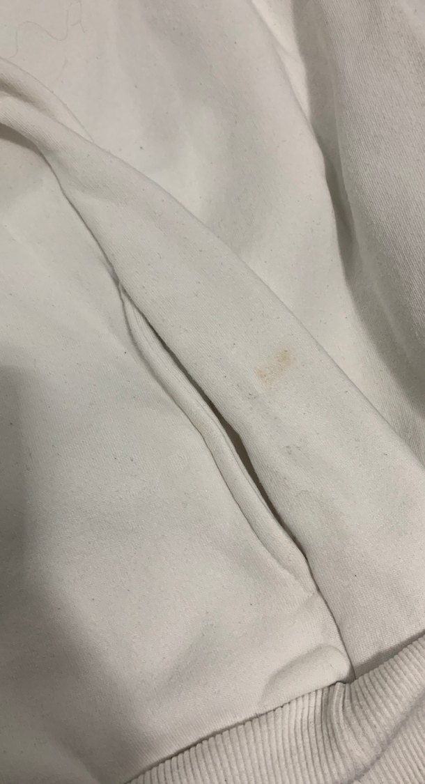 Gri Baskılı Kadın Sweatshirt Yarım Fermuarlı - Görsel 5