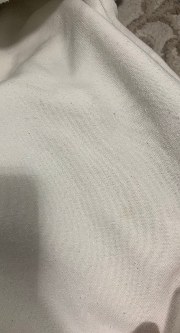 Gri Baskılı Kadın Sweatshirt Yarım Fermuarlı - Görsel 4