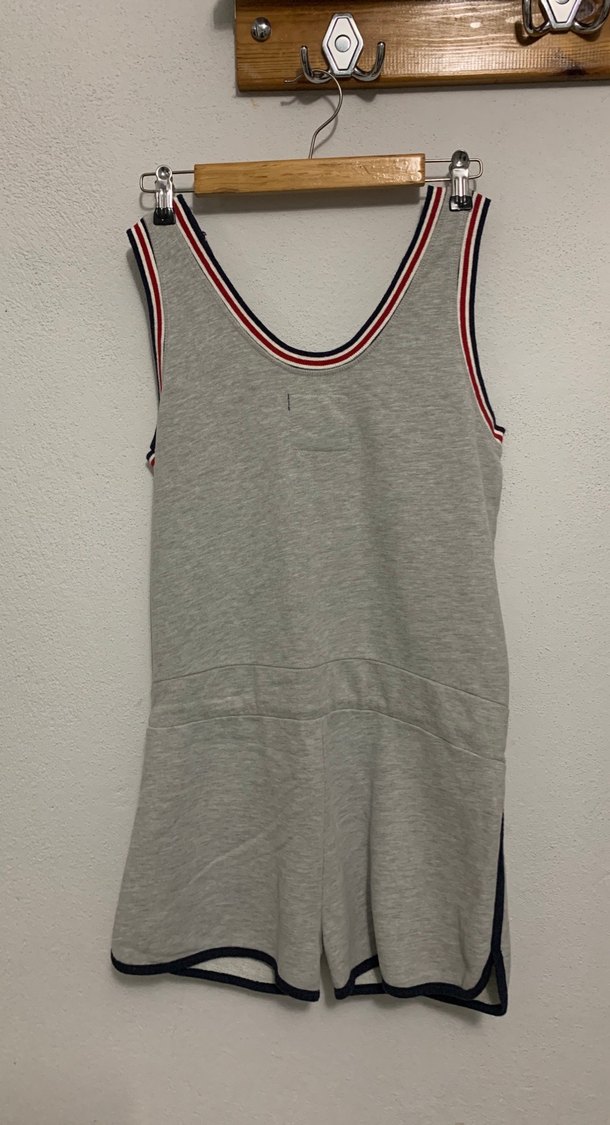 Superdry Gri Kolsuz Mini Tulum - Görsel 5