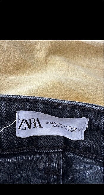 Zara zara wide leg pantolon