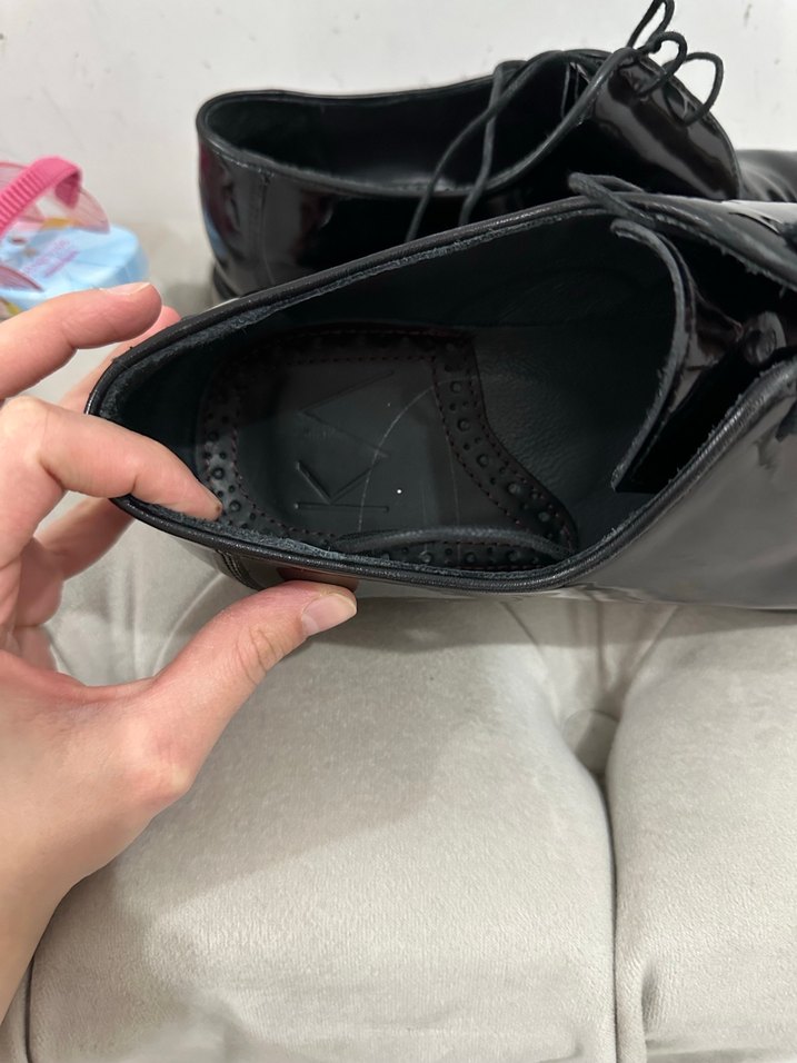 Erkek Siyah Rugan Klasik Ayakkabısı - Görsel 4