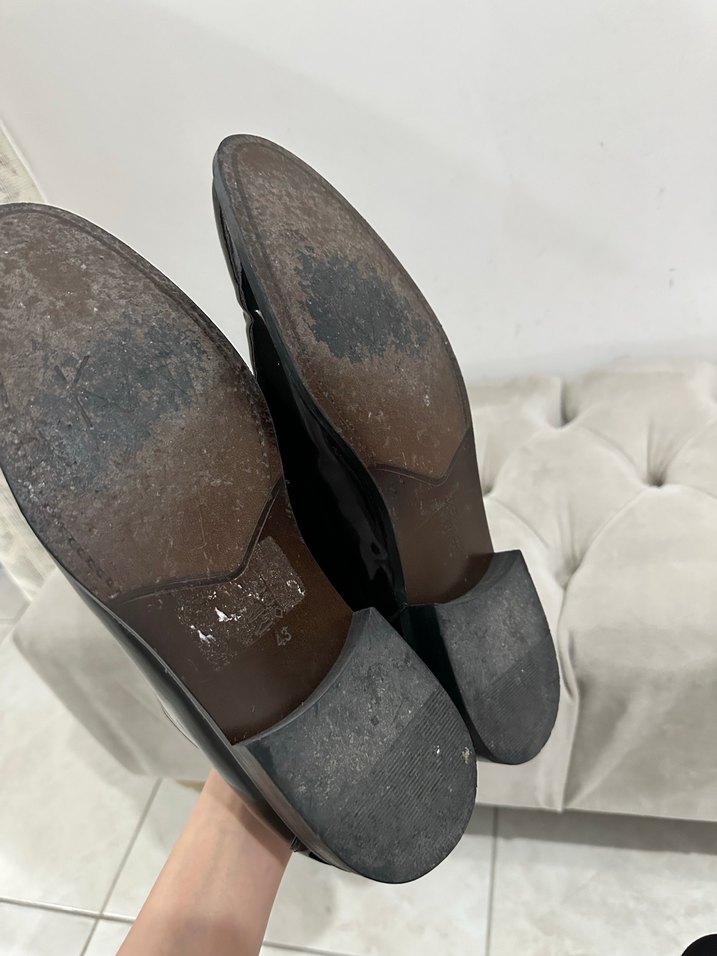 Erkek Siyah Rugan Klasik Ayakkabısı - Görsel 3