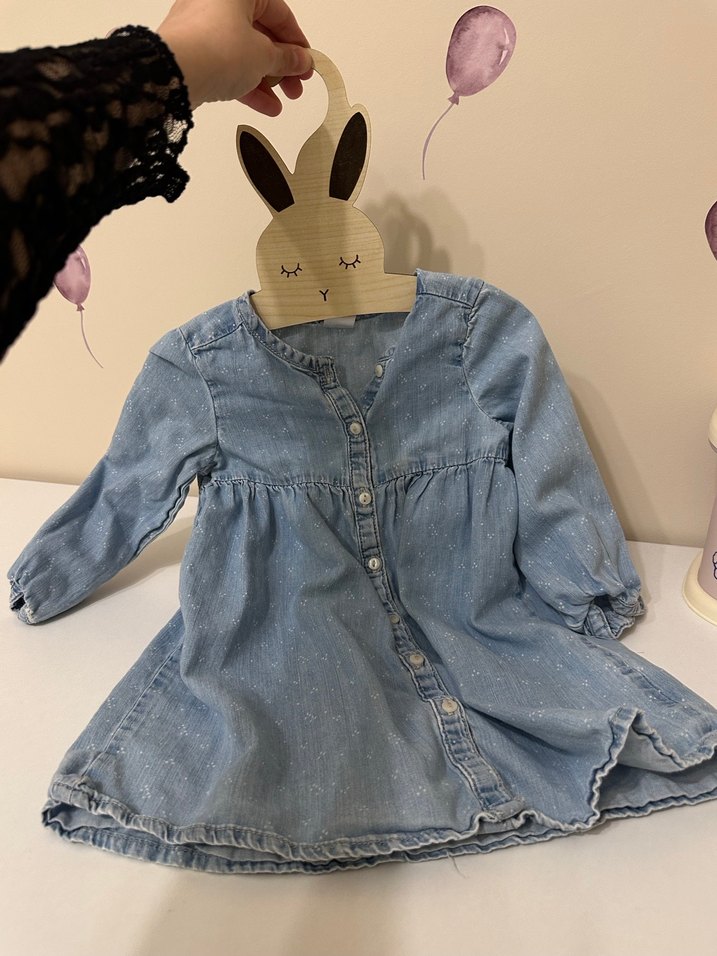 Kız Kot Elbise - Görsel 5