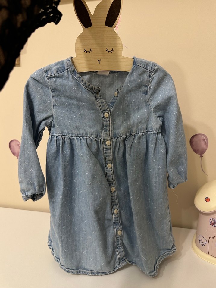 Kız Kot Elbise - Görsel 4