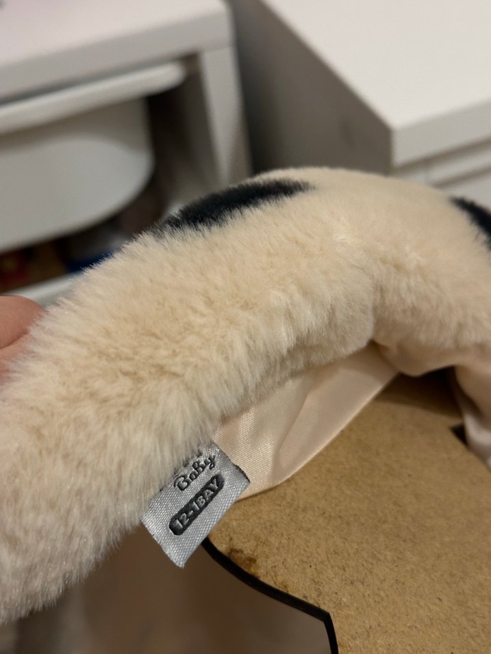 Kız Çocuk Bej Kalp Desenli Kürk Detaylı Mont - Görsel 4