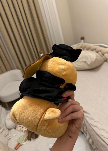 Mezuniyet Kepiyle Kahverengi Peluş Oyuncak - Görsel 4