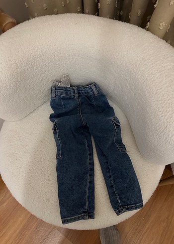 Erkek Çocuk Mavi Denim Pantolon - Görsel 5