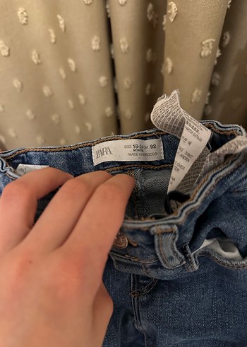 Erkek Çocuk Mavi Denim Pantolon - Görsel 4