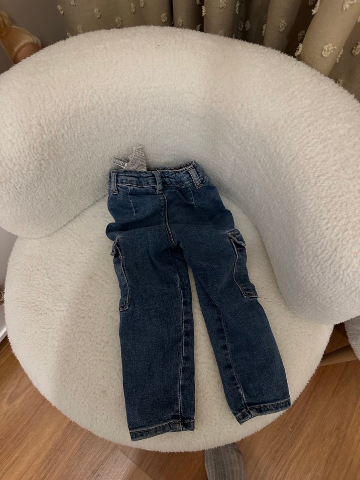 Erkek Çocuk Mavi Denim Pantolon - Görsel 5