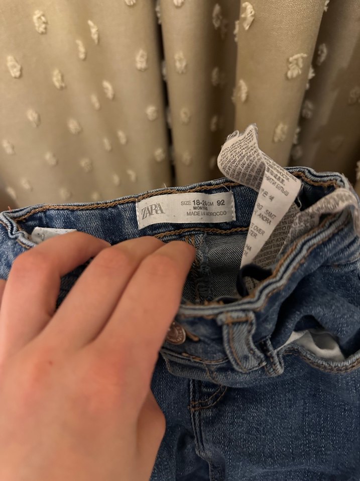 Erkek Çocuk Mavi Denim Pantolon - Görsel 4