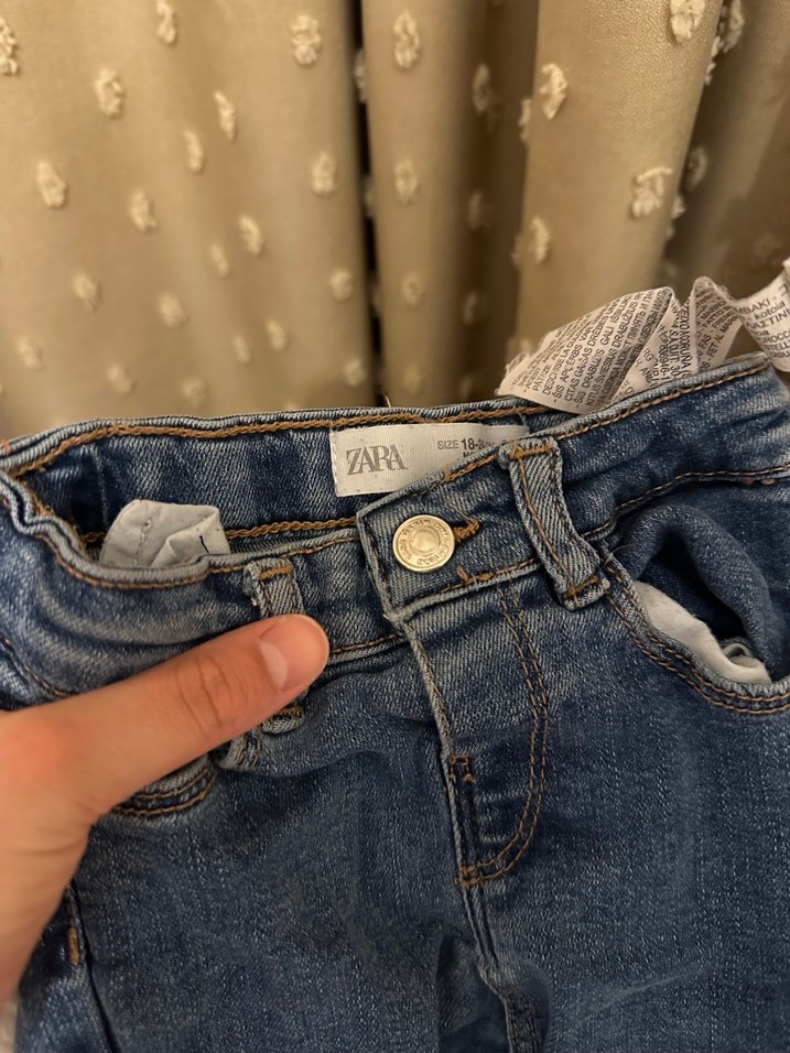 Erkek Çocuk Mavi Denim Pantolon - Görsel 3