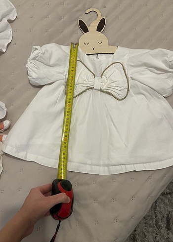 Bebek fiyonk elbise - Görsel 5