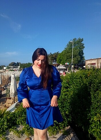 #milla #mavi #elbise #mezuniyetelbisesi #kısaboy #trendyol