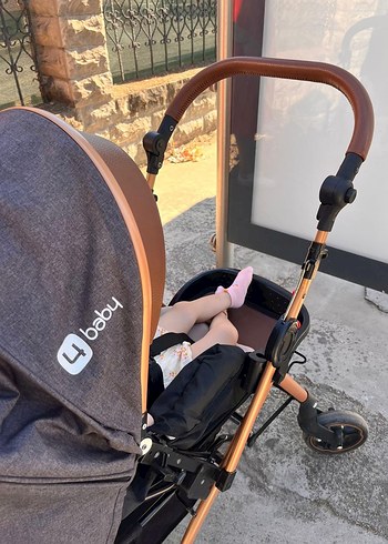 9- 36 kg Beden kahverengi Renk Bebek Arabası