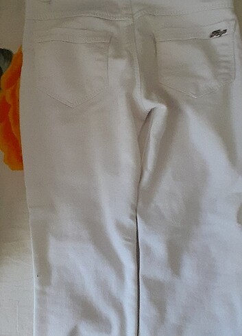 10 Yaş Beden beyaz Renk Pantolon 