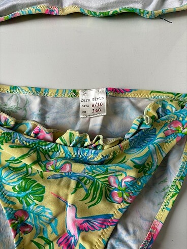 9 Yaş Beden Zara bikini takım
