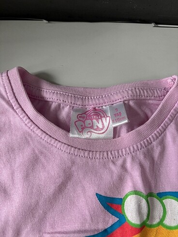 5 Yaş Beden pembe Renk My little pony rainbow dash pijama takımı