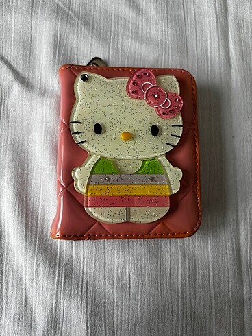  Beden pembe Renk Hello kitty aynalı cüzdan
