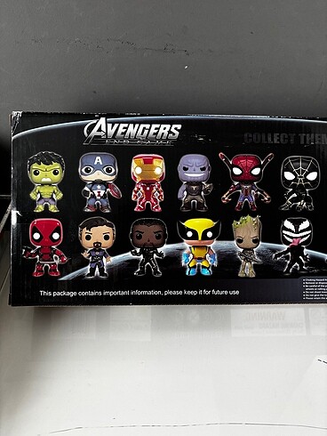 Beden Renk Marvel funko pop iron man venom dr strange spider man