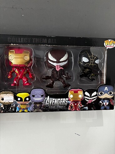 Beden Marvel funko pop iron man venom dr strange spider man