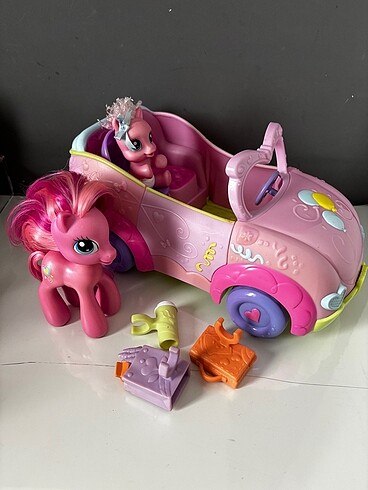 My little pony pinkie pie araba seti