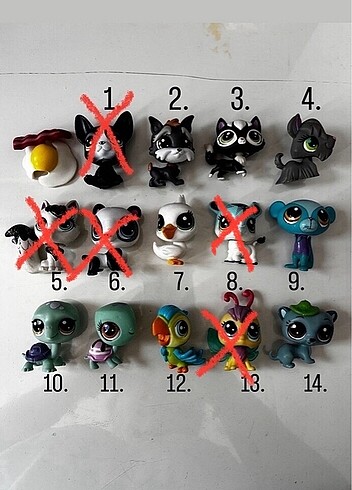 Lps minişler kedi miniş köpek