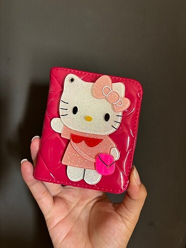 Hello kitty aynalı cüzdan