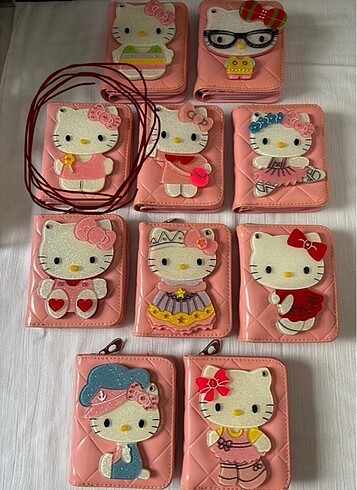 Hello kitty aynalı cuzdan